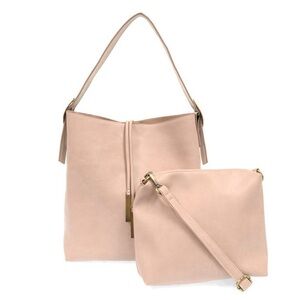 Joy Susan light pink tote